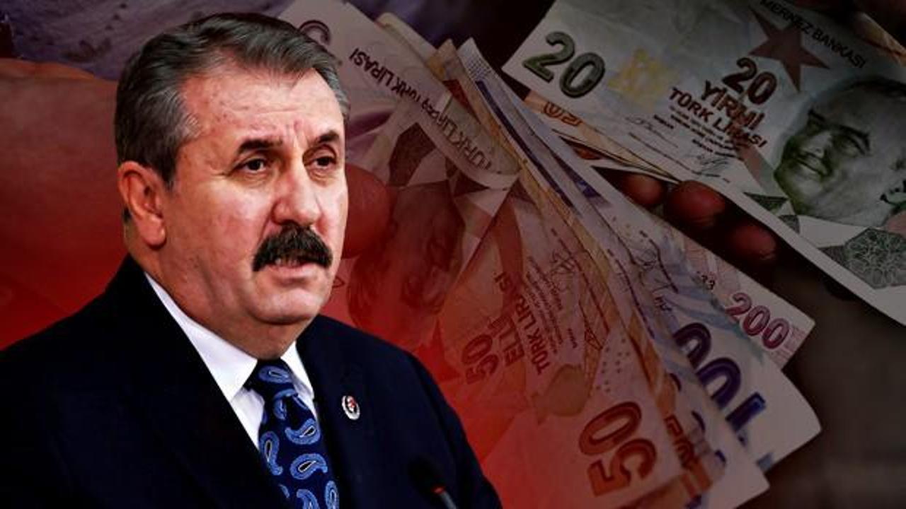 Mustafa Destici, asgari &uuml;cret tahminini a&ccedil;ıkladı