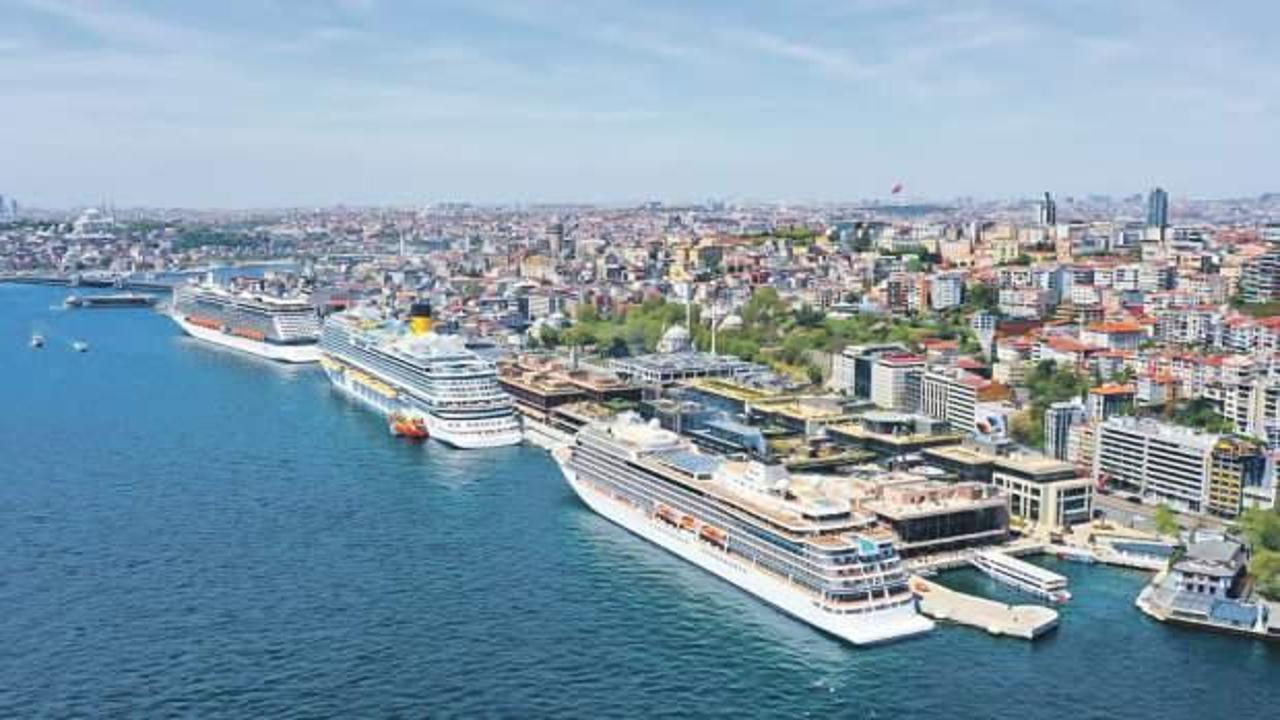 İstanbul, kruvaziyerde 1,5 milyon turist hedefledi