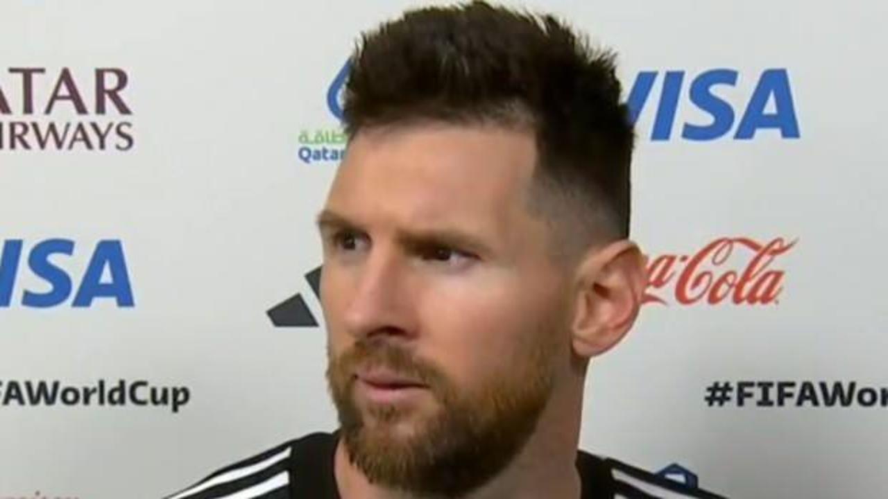 R&ouml;portaj sırasında &ccedil;ıldırdı! Lionel Messi'den Weghorst'a ağır s&ouml;zler