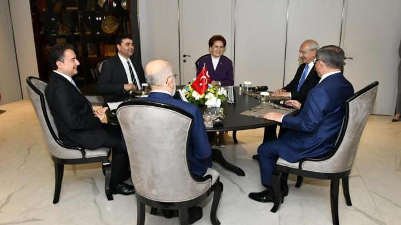 6'lı masa adayını a&ccedil;ıklayacak! İlk kez tarih verildi