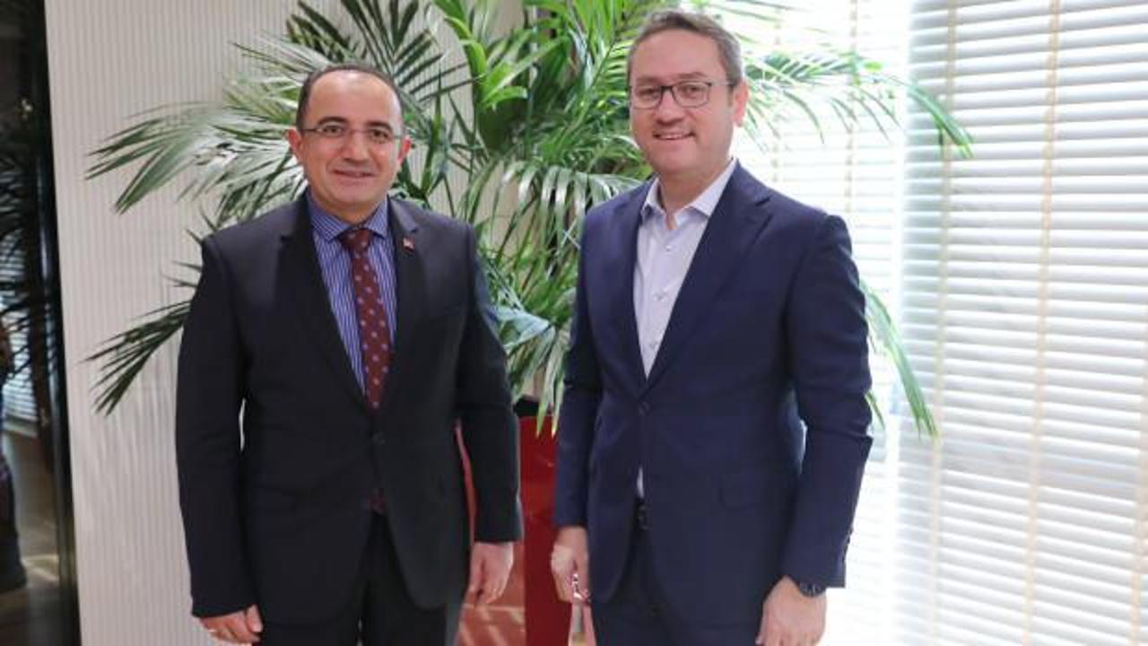 Haber7 Genel Yayın Yönetmeni Ateşli'den, Başakşehir Belediye Başkanı'na ziyaret