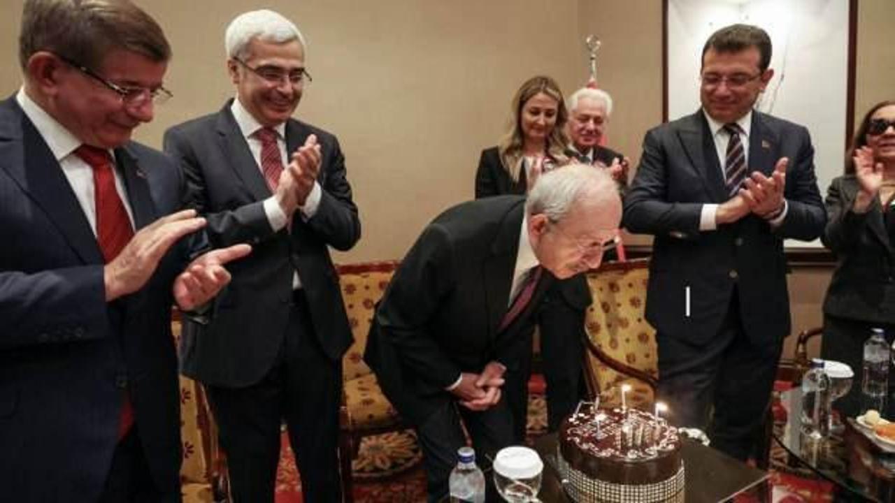 Kemal Kılıçdaroğlu 74 yaşına girdi! Davutoğlu ve İmamoğlu'ndan doğum günü sürprizi
