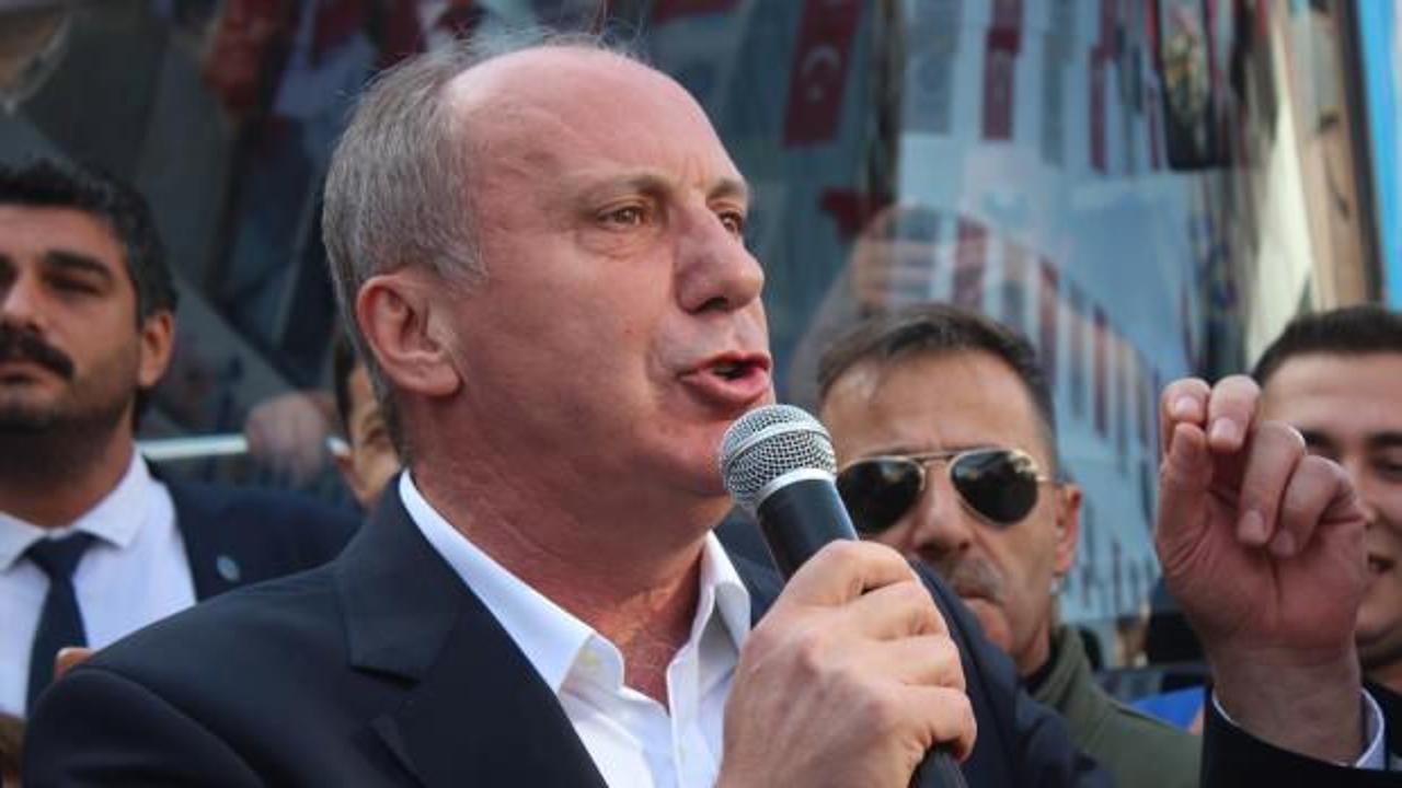 Muharrem İnce'den CHP'ye: 'Dersim katliamcısı' diyenler orada, FETÖ'cüler orada