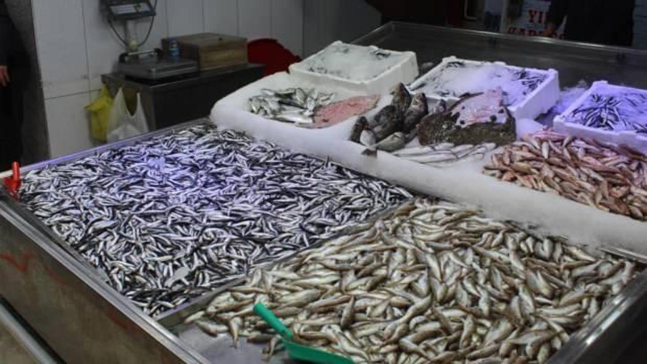 Sinop’ta sert hava koşulları balık tezgâhlarını etkiledi