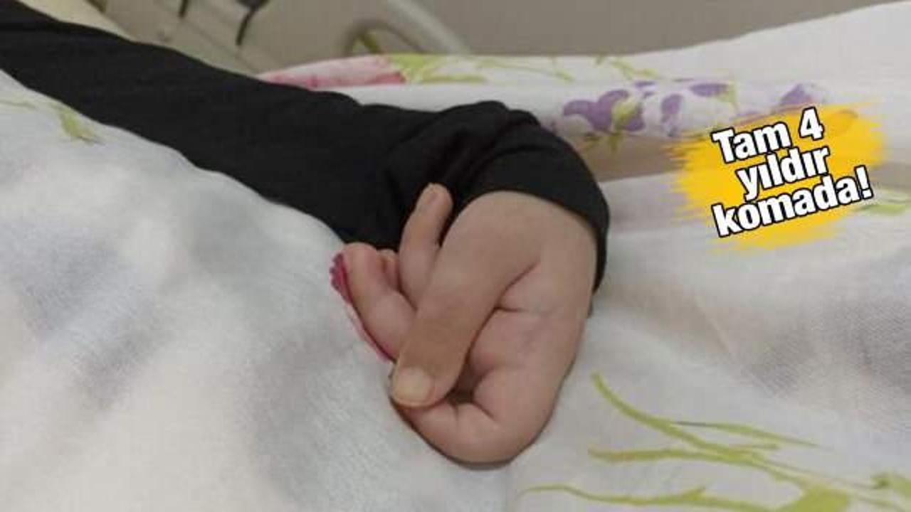 Tam 4 yıldır komada! &Ccedil;ocukken sevdiği dizinin m&uuml;ziği &ccedil;alınca tepki veriyor