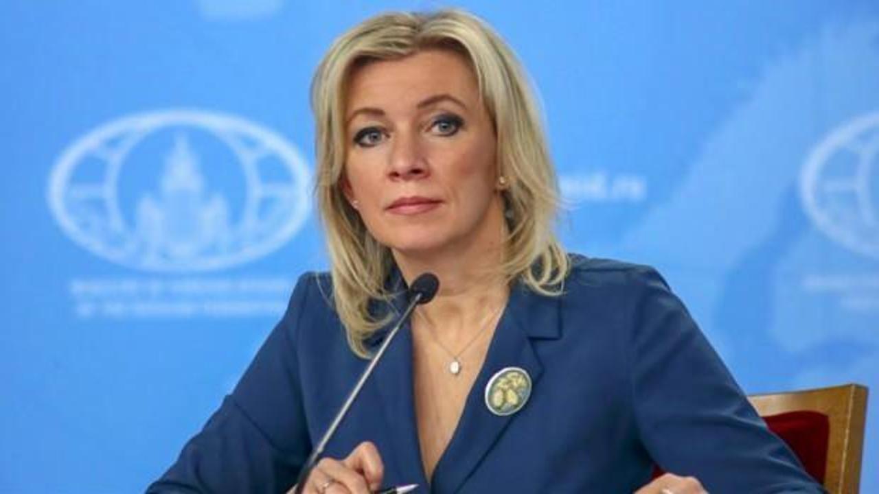 Zaharova'dan basın toplantısında ağır küfür: Zelenski Batı'nın...