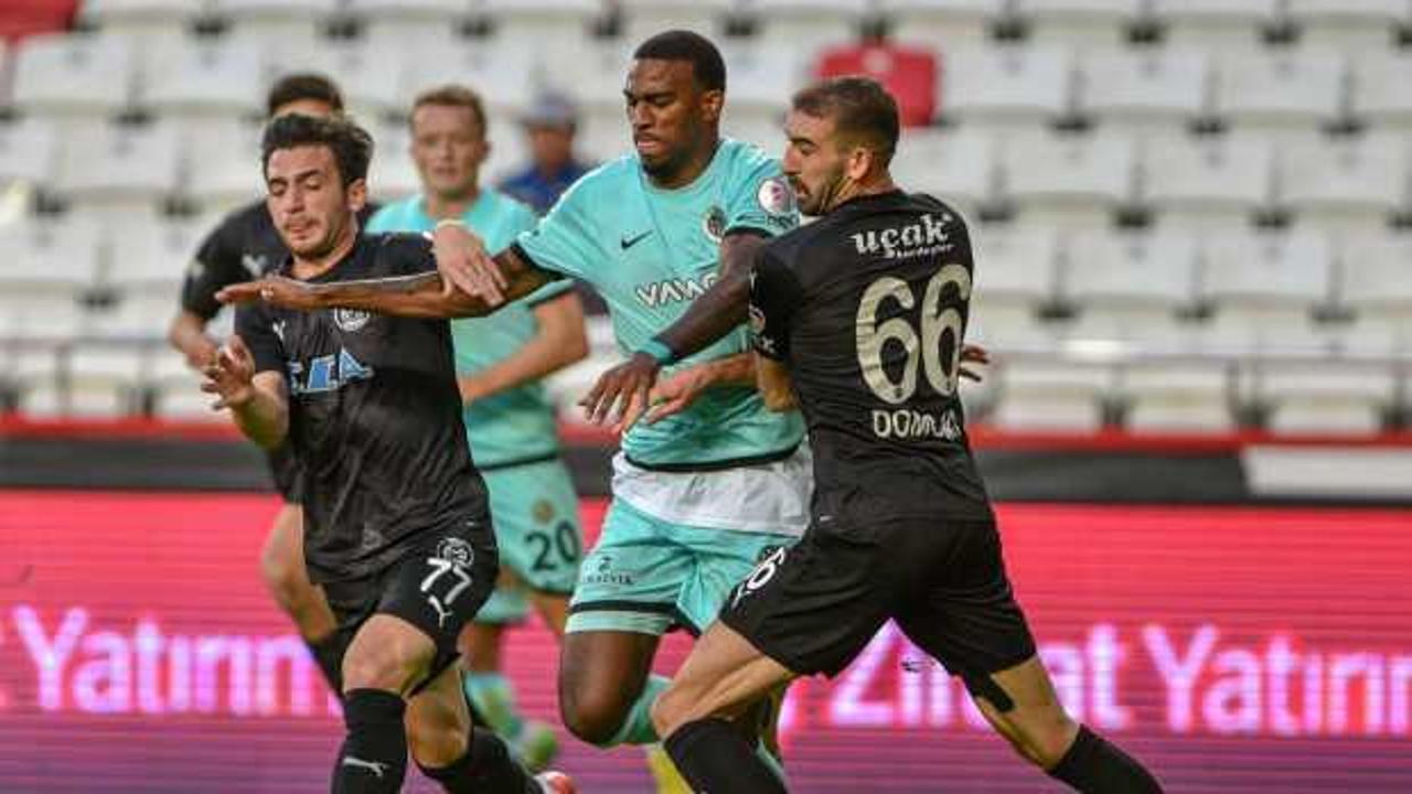 Antalyaspor tek golle turladı!
