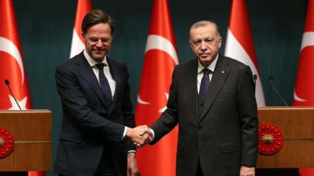 Cumhurbaşkanı Erdoğan, Hollanda Başbakanı ile görüştü