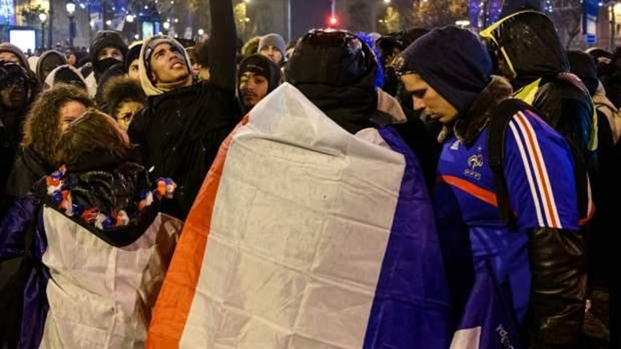 Dev final sonrası Fransa'da 227 kişi gözaltına alındı