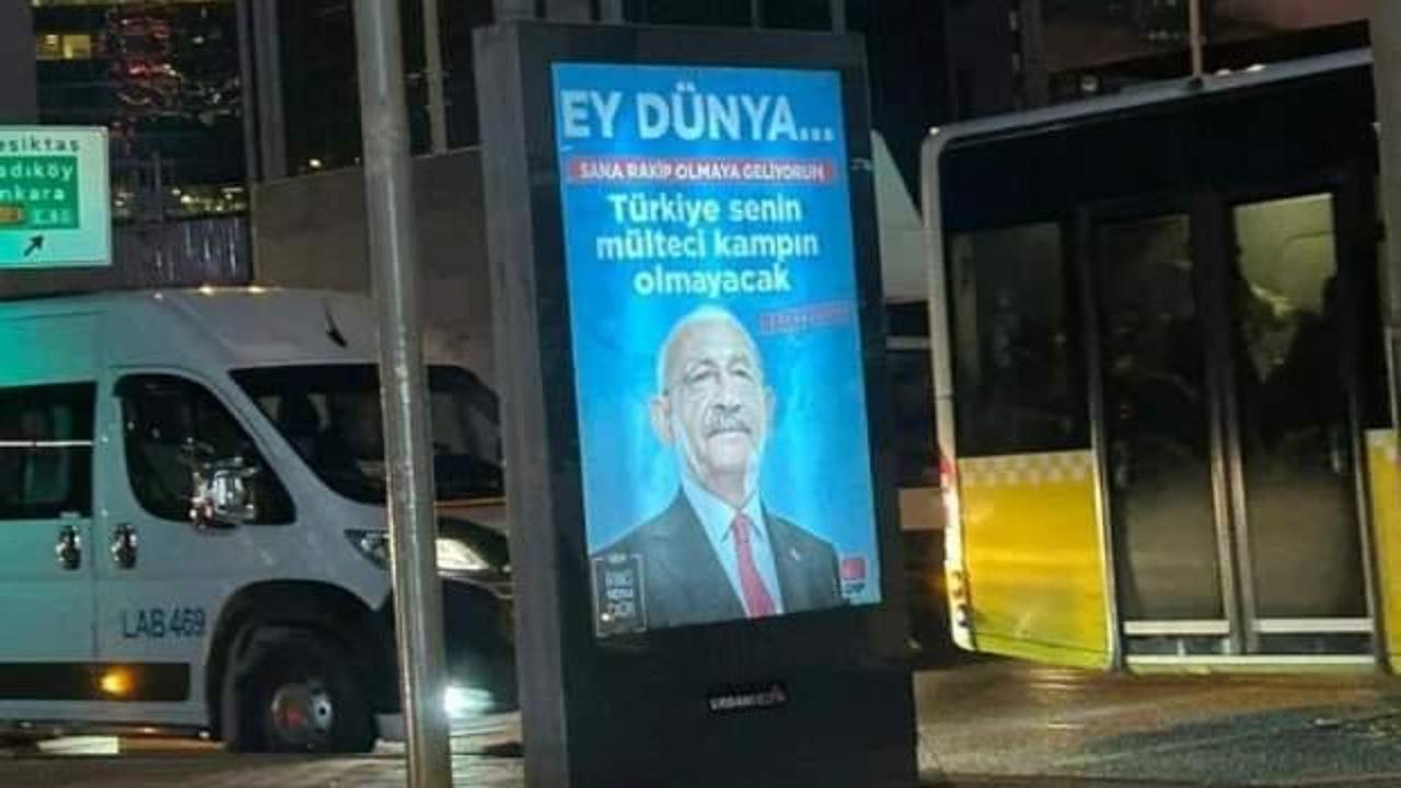 Kılıçdaroğlu'ndan "adaylık ilanı" gibi afiş: Rakip olmaya geliyorum, başlıyoruz...
