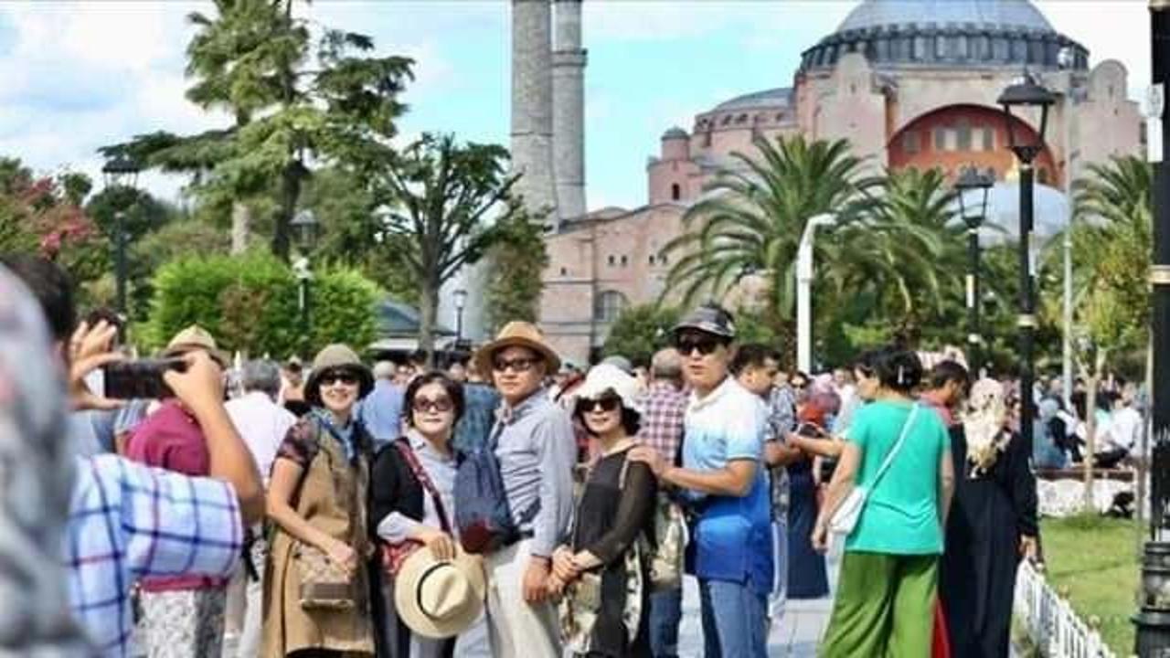 Türkiye'ye 11 ayda 42 milyon turist geldi