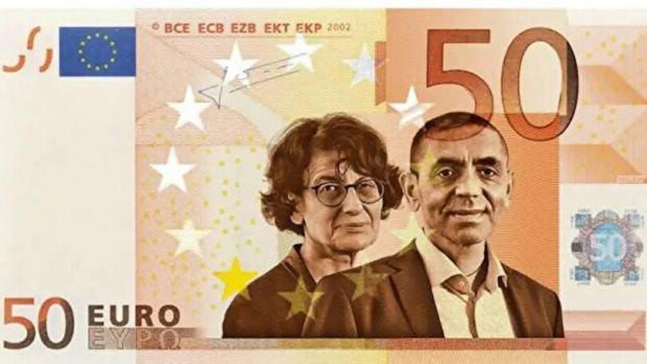 'Euro'ya Türeci ve Şahin'in resimleri basılsın' önerisi