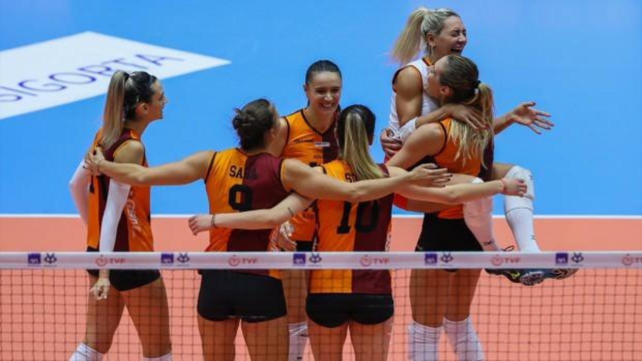 Galatasaray Kadın Voleybol Takımı'nda 6 Kovid-19 vakası
