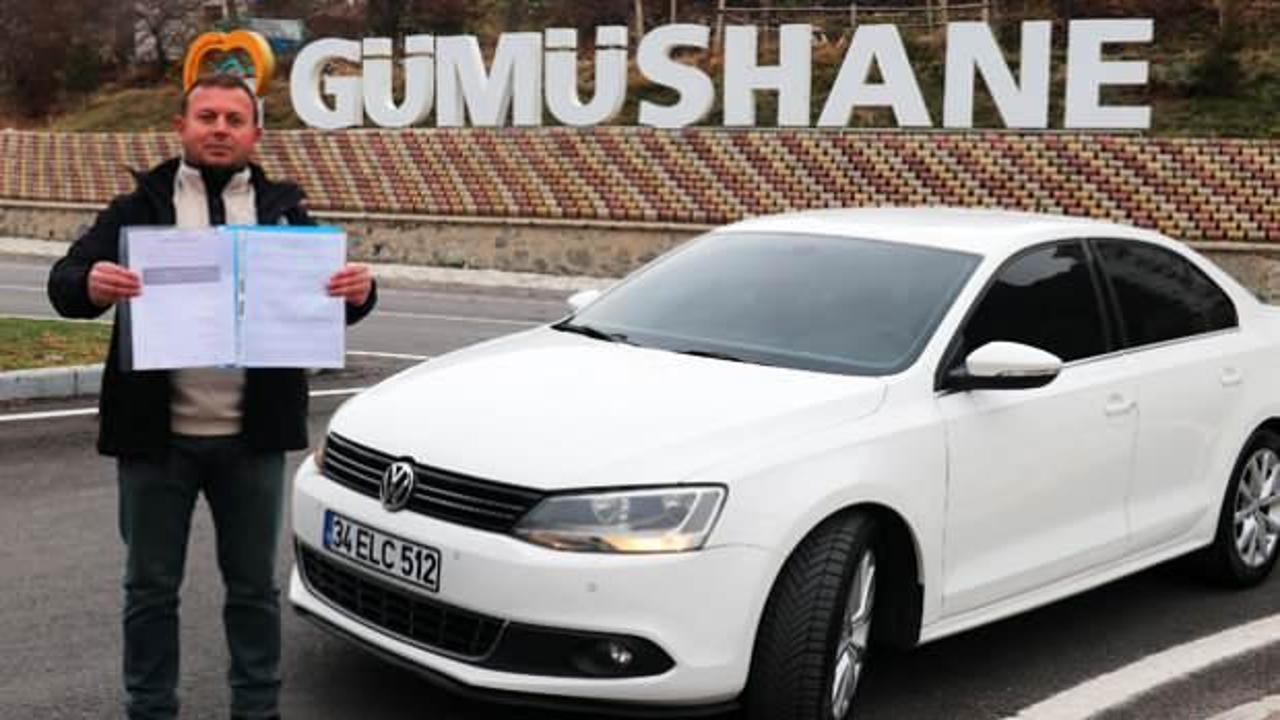 G&uuml;m&uuml;şhane&rsquo;de telefonuna gelen mesajla hayatının şokunu yaşadı!