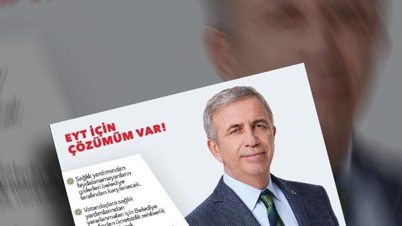 Mansur Yavaş'ın EYT fiyaskosu! Verdiği 3 s&ouml;z&uuml; de tutmamış
