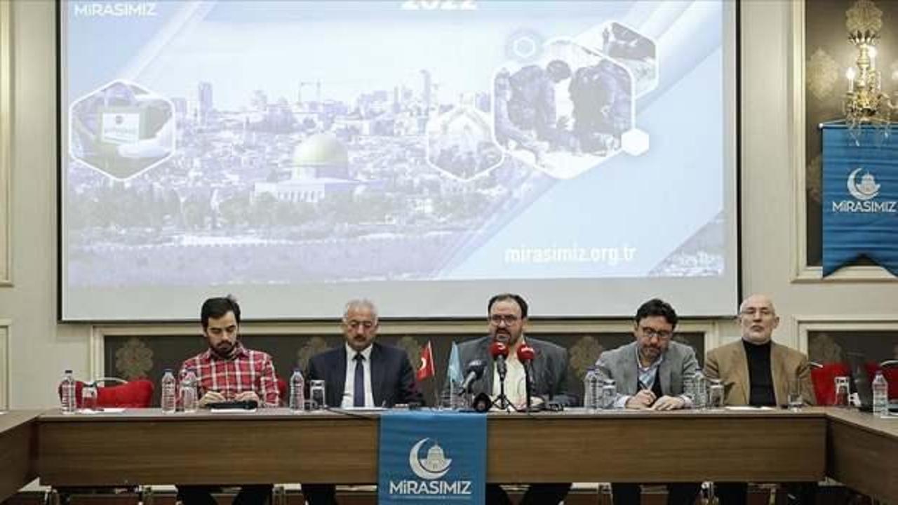 Mirasımız Derneği 2022 Kud&uuml;s Raporu'nu a&ccedil;ıkladı