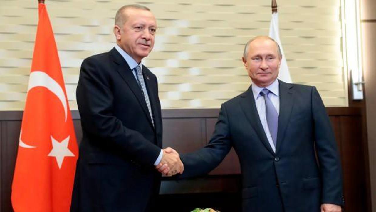Putin'den Erdoğan'a yeni yıl tebriği: Ortak enerji projelerine dikkati çekti