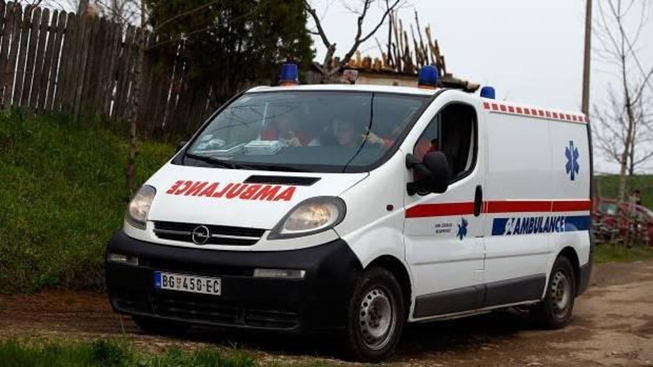 Sırbistan'da devrilen yük treninden sızan amonyaktan 51 kişi zehirlendi