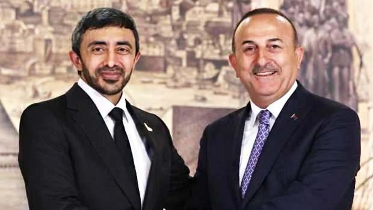 Bakan Çavuşoğlu'yla BAE'li mevkidaşı arasında telefon görüşmesi