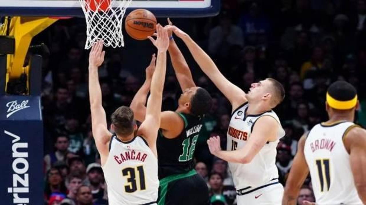 NBA'in zirvesinde Nuggets, Celtics'i mağlup etti