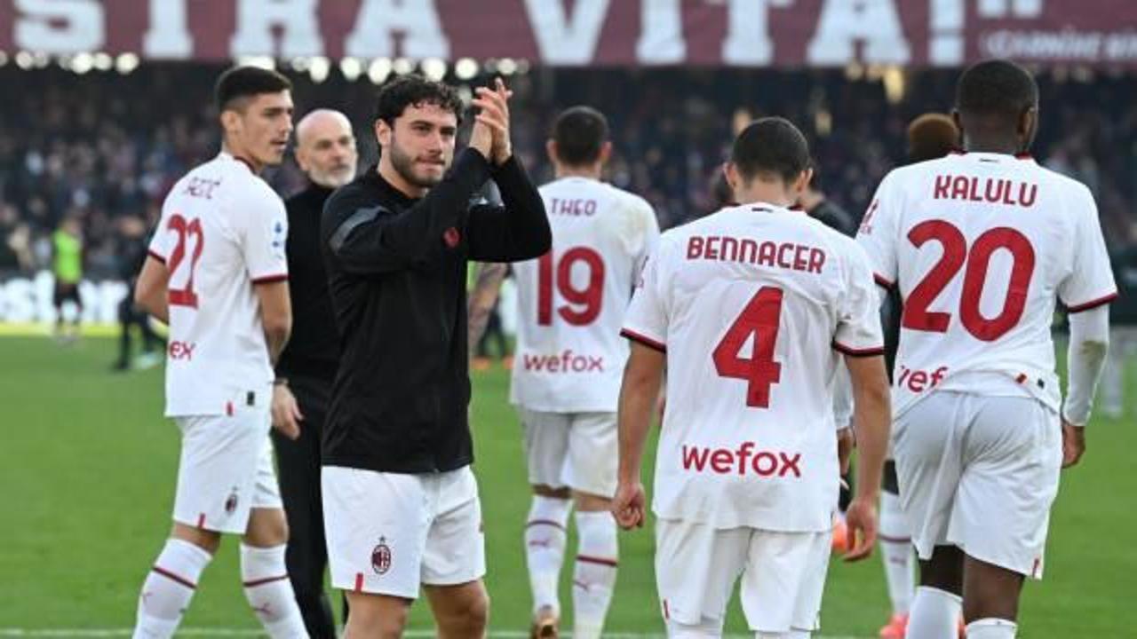 Serie A'da Milan, 3 puanı ilk yarıda kaptı