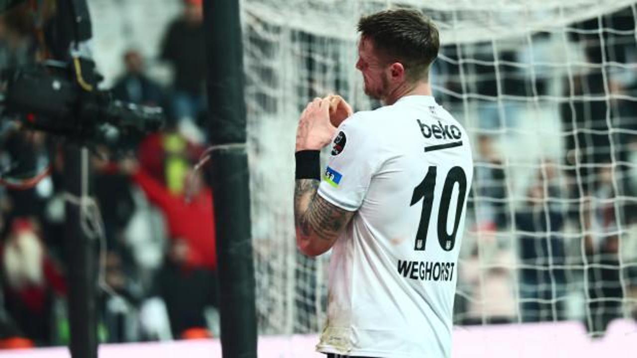 Weghorst'un gol sevinci gündem oldu! Beşiktaş'tan ilk açıklama geldi