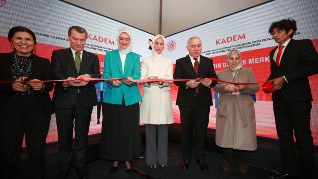 KADEM'in Kadın Destek Merkezi açıldı