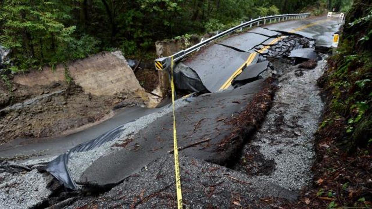 Kaliforniya'da şiddetli fırtına sebebiyle 14 kişi hayatını kaybetti