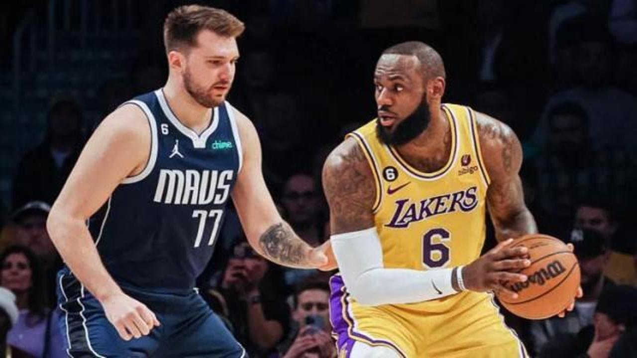 Luka Doncic'ten Lakers karşısında triple-double