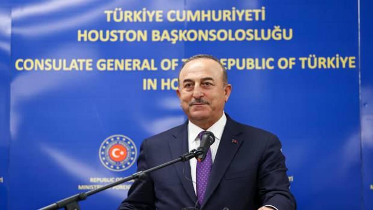 Çavuşoğlu, Türkiye'nin Houston Başkonsolosluğunun yeni hizmet binasının açılışını yaptı