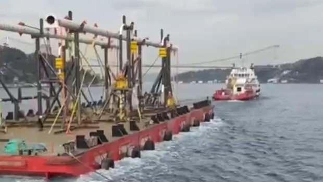 İstanbul Boğazı'nda arıza yapan 59 metrelik gemi kurtarıldı