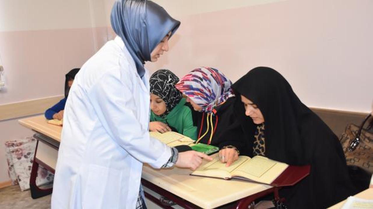 Şahinbey Belediyesi tesislerinde Kur'an-ı Kerim öğreniyorlar