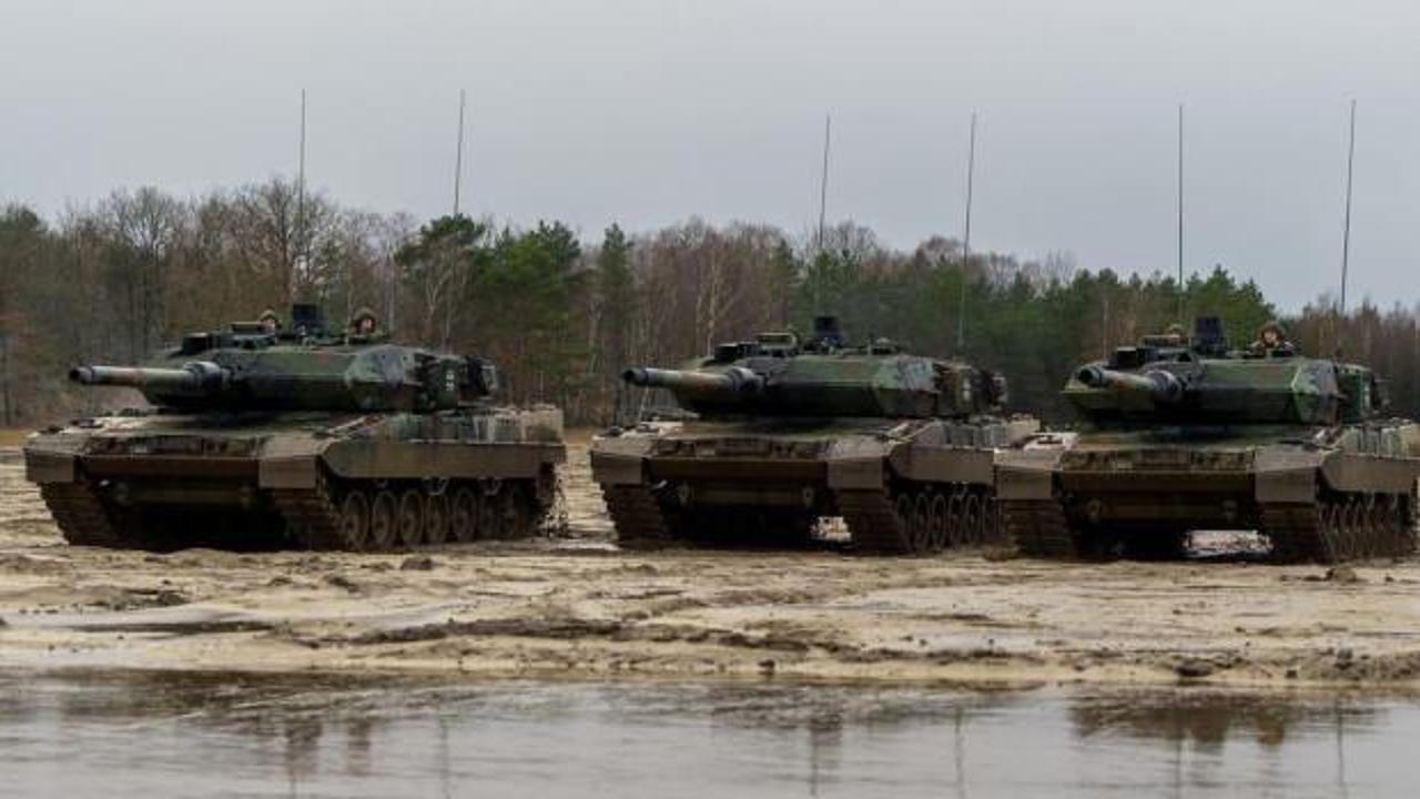 Almanya, Polonya'nın Ukrayna'ya Leopard tankını vermesine yeşil ışık yaktı