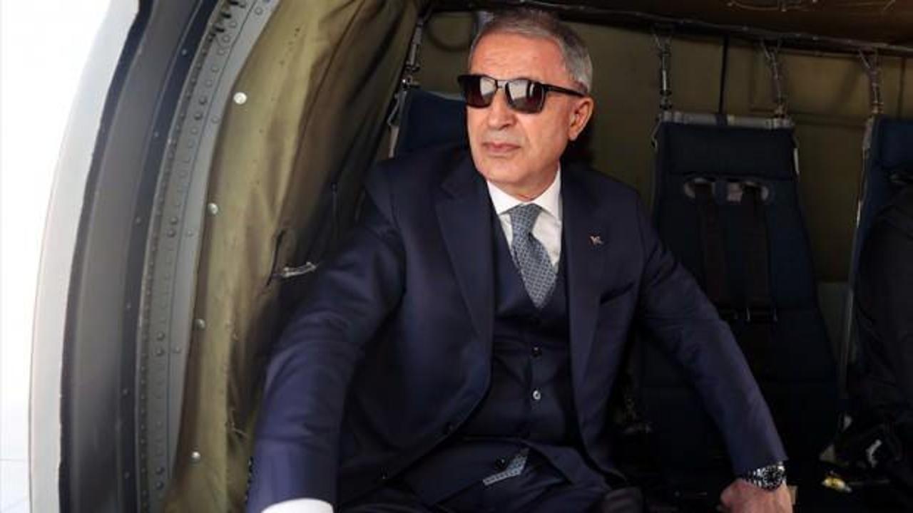 Bakan Akar: Zap ter&ouml;ristlerden temizlendi