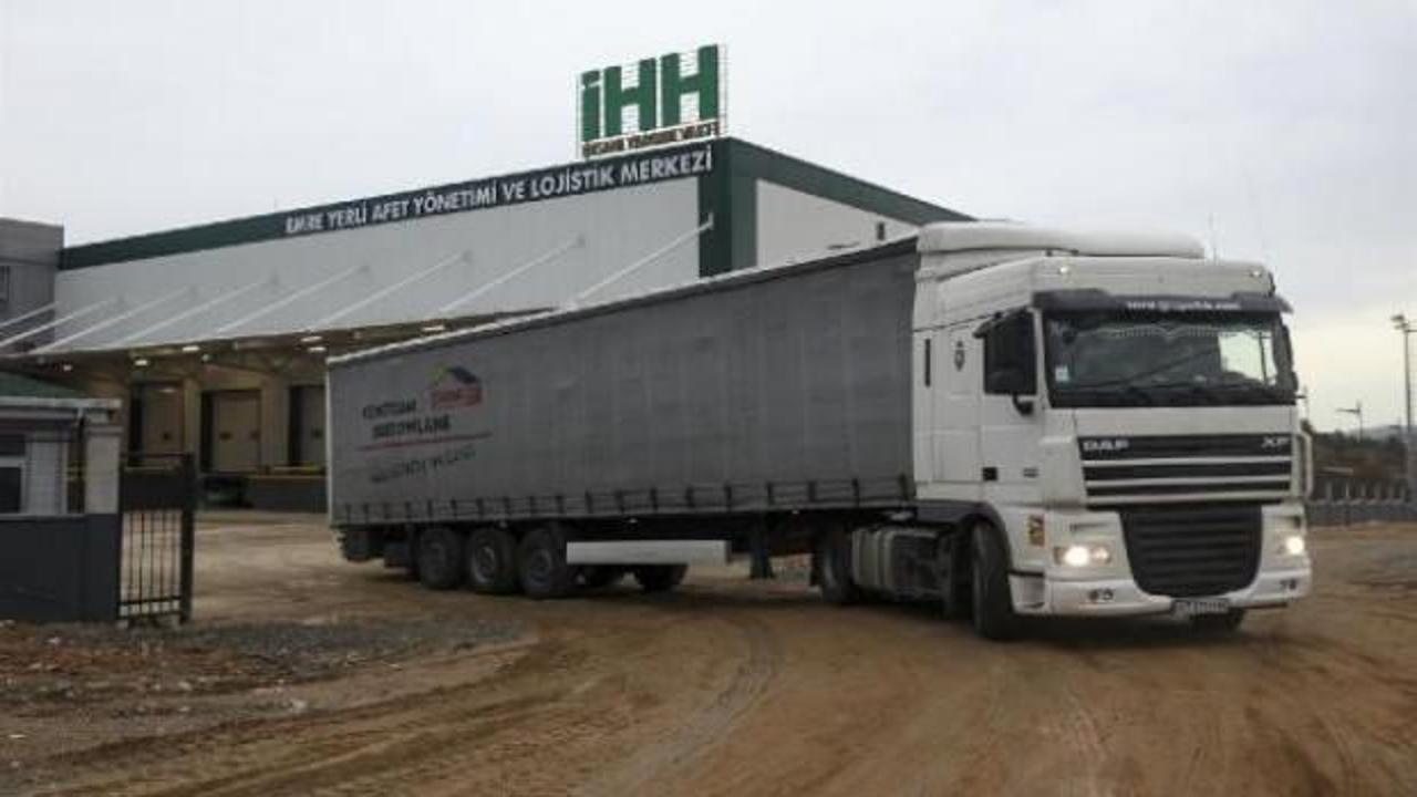 İHH'dan Ukrayna’ya mobil aşevi ve yardım malzemesi