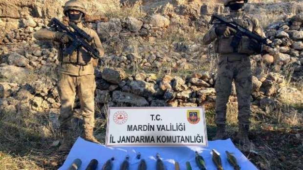 PKK'ya ait ağır silah mühimmatı ele geçirildi 