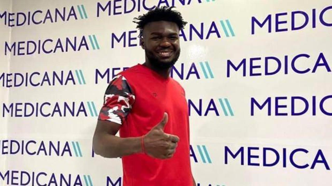 Sivasspor'un yeni transferi Caicedo sağlık kontrolünden geçti
