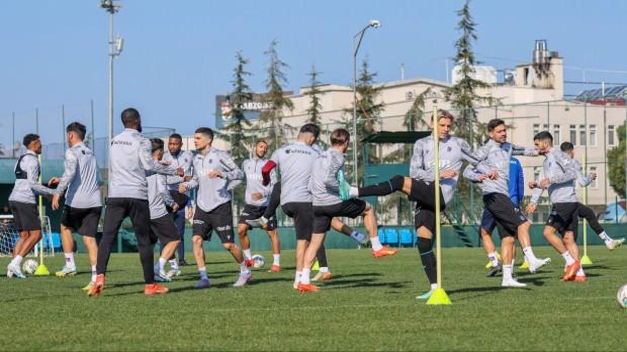 Trabzonspor'un Hatayspor maçı kamp kadrosu belli oldu! İşte eksikler