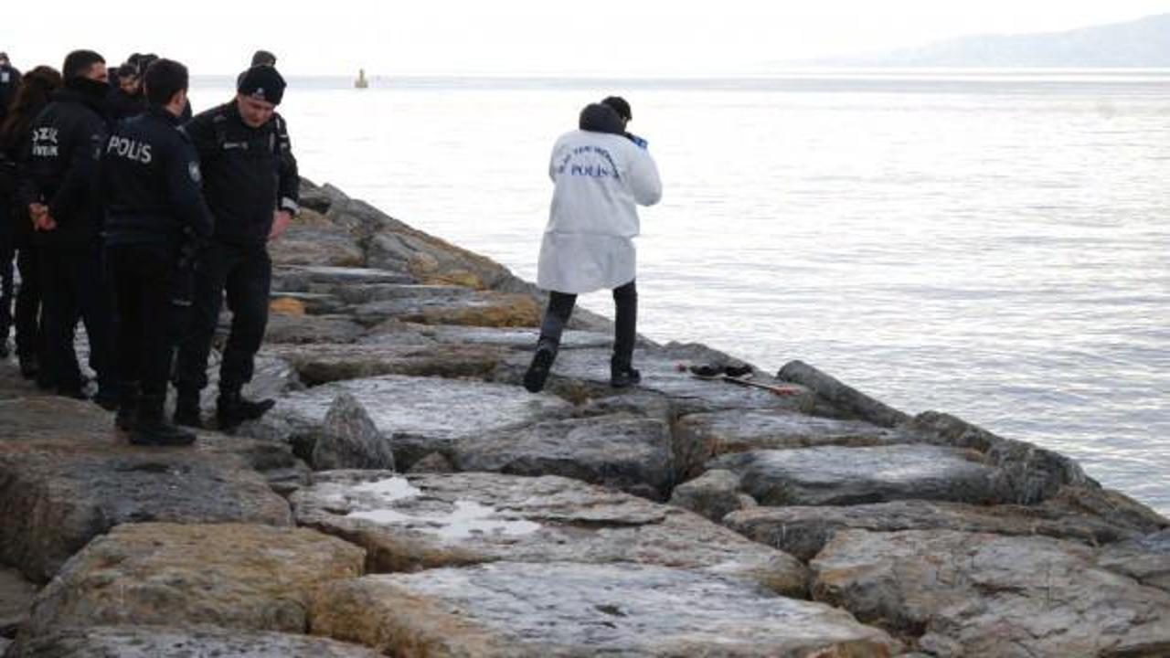 Maltepe'de denizde kadın cesedi bulundu