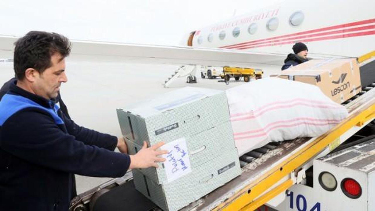 Cumhurbaşkanlığına ait 2 uçak deprem bölgesi için tahsis edildi