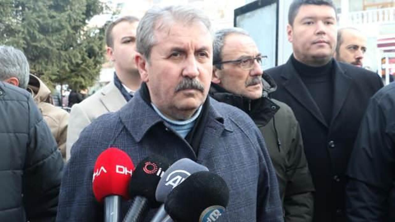Destici: Yağmacılara, devlet ve g&uuml;venlik g&uuml;&ccedil;leri gerekli dersi veriyor