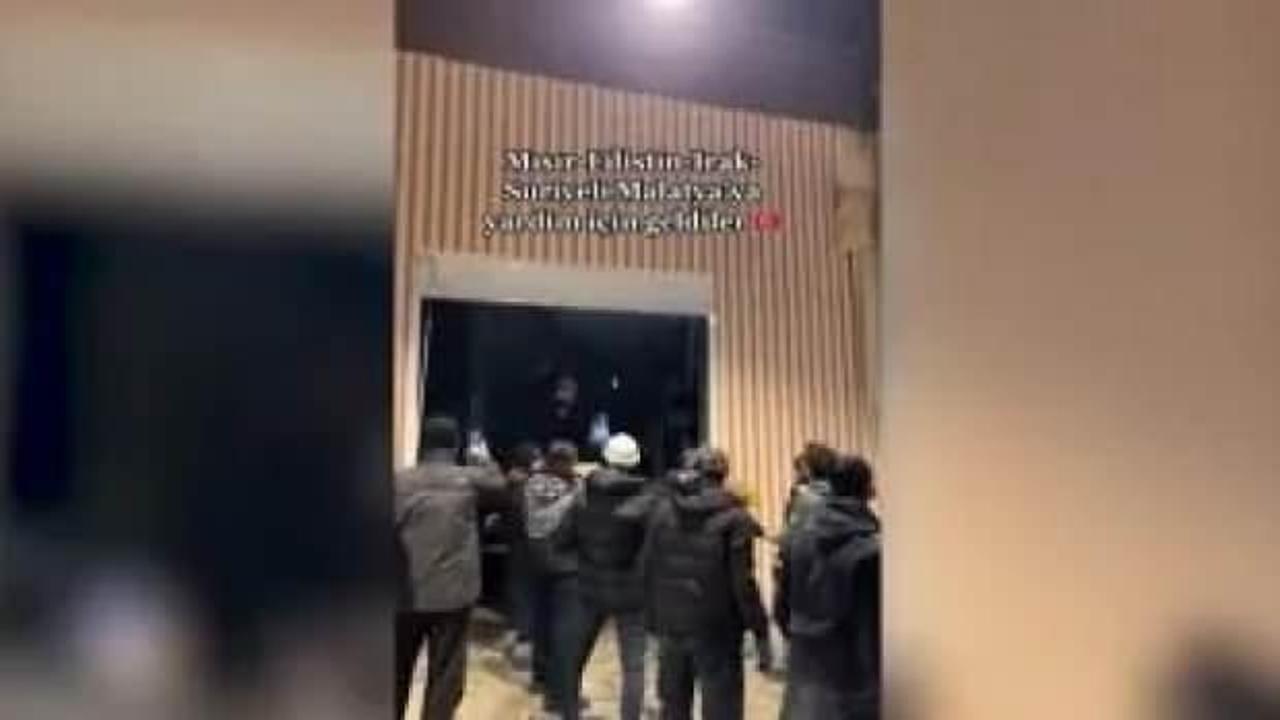Mısır, Filistin, Irak ve Suriyeli gen&ccedil;ler depremzedeler i&ccedil;in el birliğiyle &ccedil;alıştı!