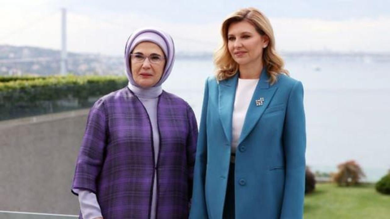 Olena Zelenska'dan Emine Erdoğan'a deprem mesajı