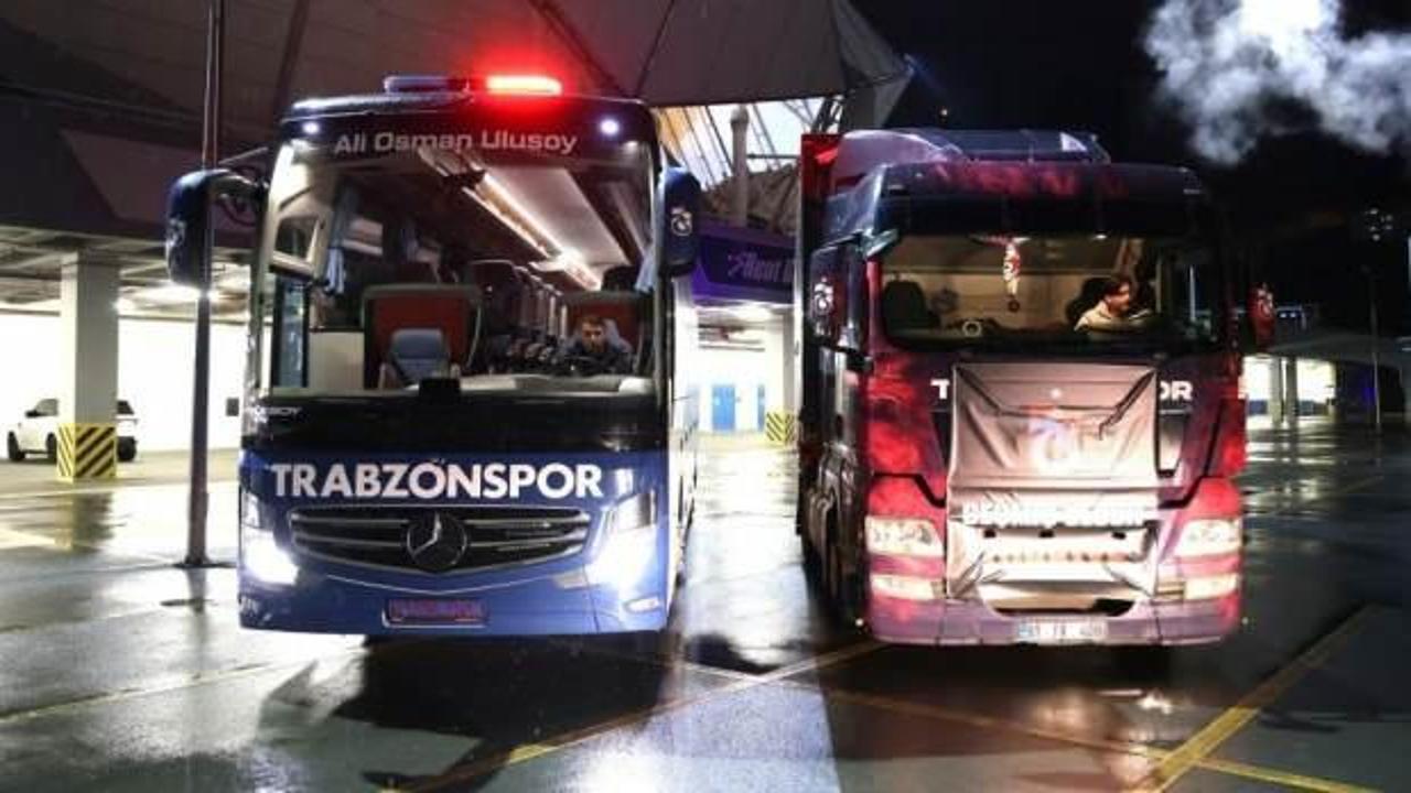 Trabzonspor, takım otobüsünü afet bölgesine gönderdi