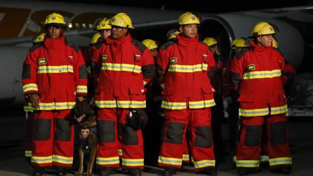 Venezuela, Türkiye ve Suriye'ye 50 kişilik arama kurtarma ekibi gönderdi