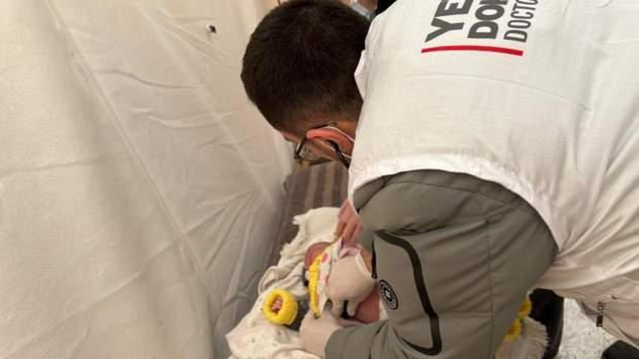 Yeryüzü Doktorları deprem bölgesinde sağlık hizmeti sunuyor