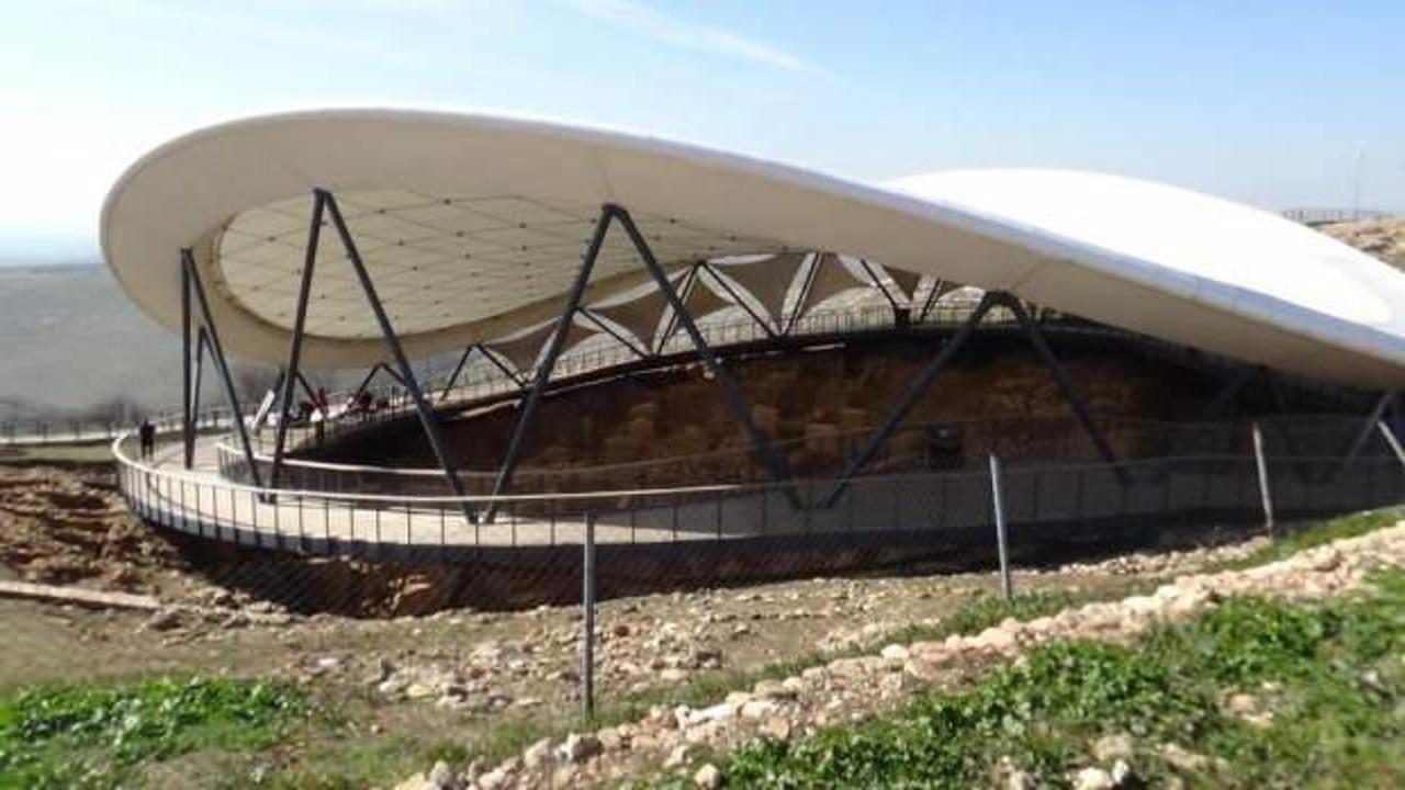 12 bin yıllık G&ouml;beklitepe deprem sonrası ilk kez g&ouml;r&uuml;nt&uuml;lendi