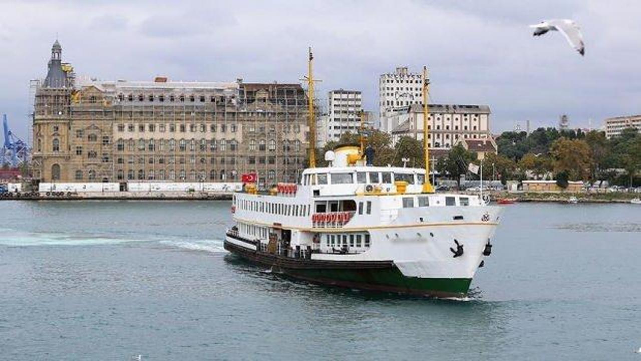 Pazar sabahı İstanbul'da bazı vapur seferleri yapılamayacak