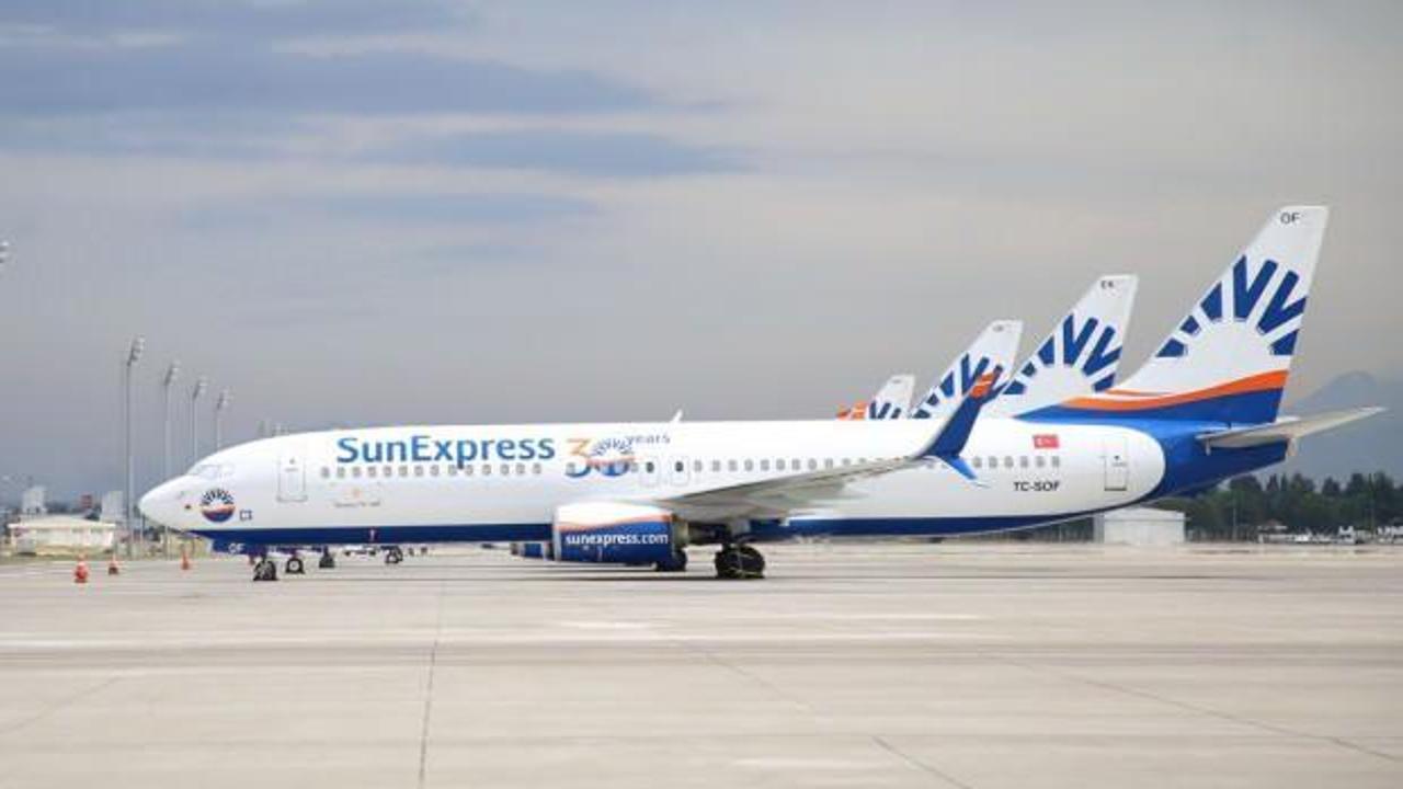 SunExpress, ücretsiz tahliye uçuşlarını 1 Mart'a kadar uzattı