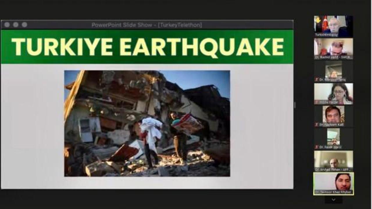 ABD'deki Pakistanlı doktorlardan Türkiye'deki depremzedeler için büyük yardım